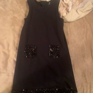 Black and sparkly kids dress